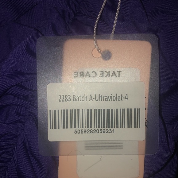 BNWT “Oh Polly” Ruffle Dress bodycon - Picture 5 of 5